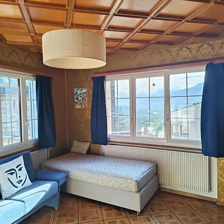Daire Casa Jenini - Im Patrizierhaus Neben Schloss Leuk